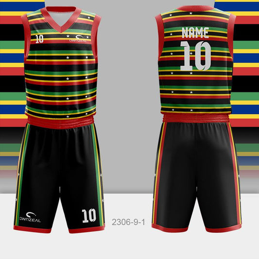 Customized Sublimation Basketball Uniform 170