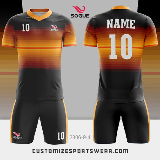 customized sublimation soccer uniform 266