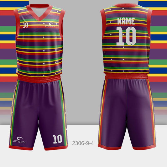 Customized Sublimation Basketball Uniform 173