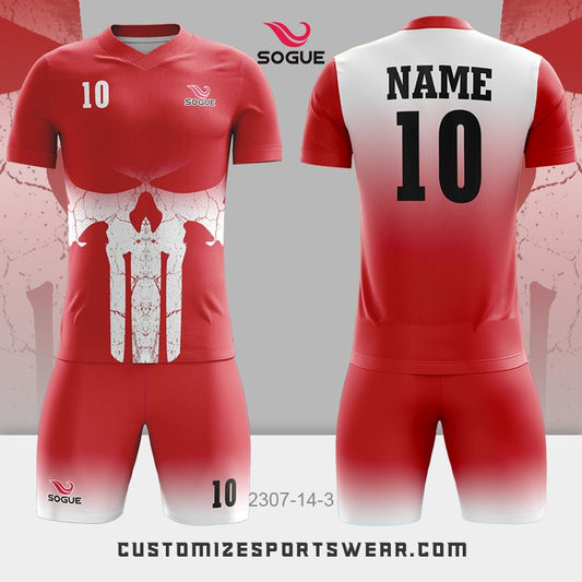 customized sublimation soccer uniform 269