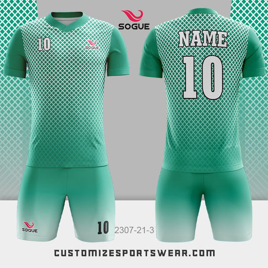 customized sublimation soccer uniform 277