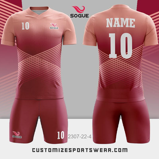 customized sublimation soccer uniform 282