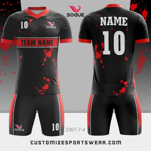 customized sublimation soccer uniform 294