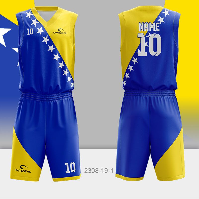 Customized Sublimation Basketball Uniform 202