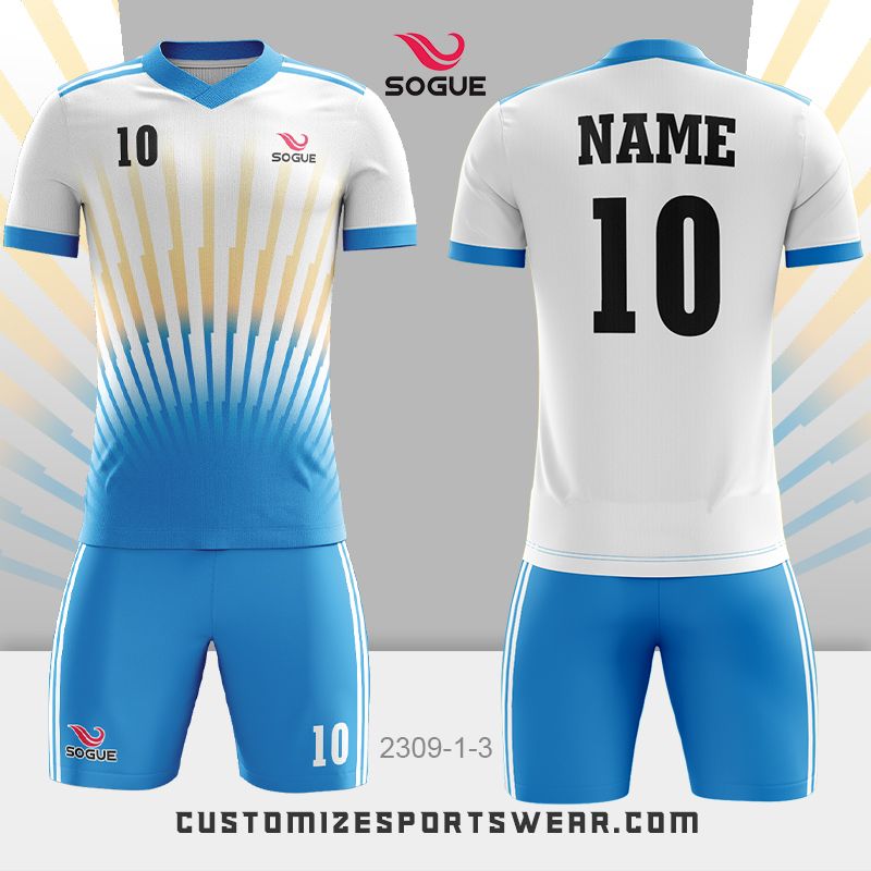 customized sublimation soccer uniform 317