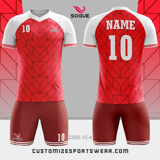 customized sublimation soccer uniform 322