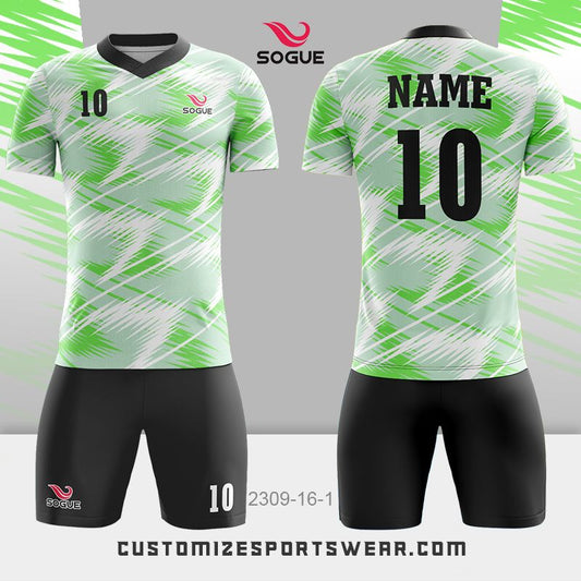 customized sublimation soccer uniform 323