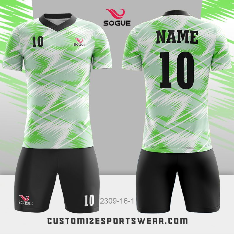 customized sublimation soccer uniform 323