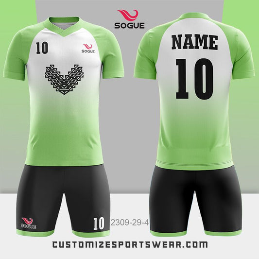 customized sublimation soccer uniform 338