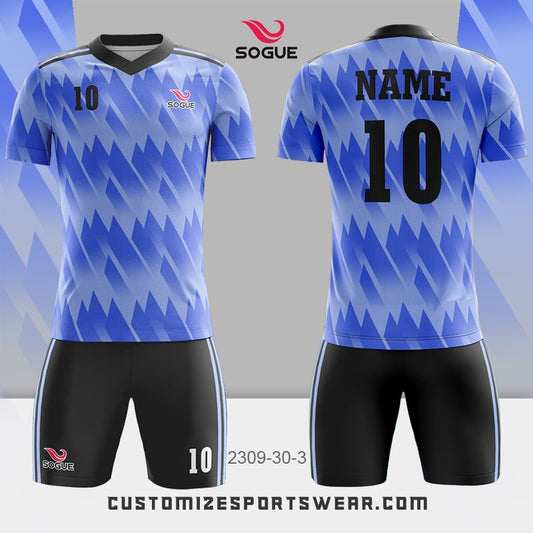 customized sublimation soccer uniform 341