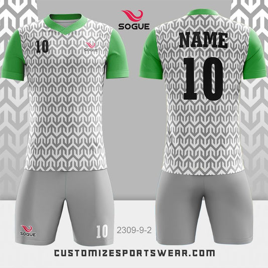 customized sublimation soccer uniform 348