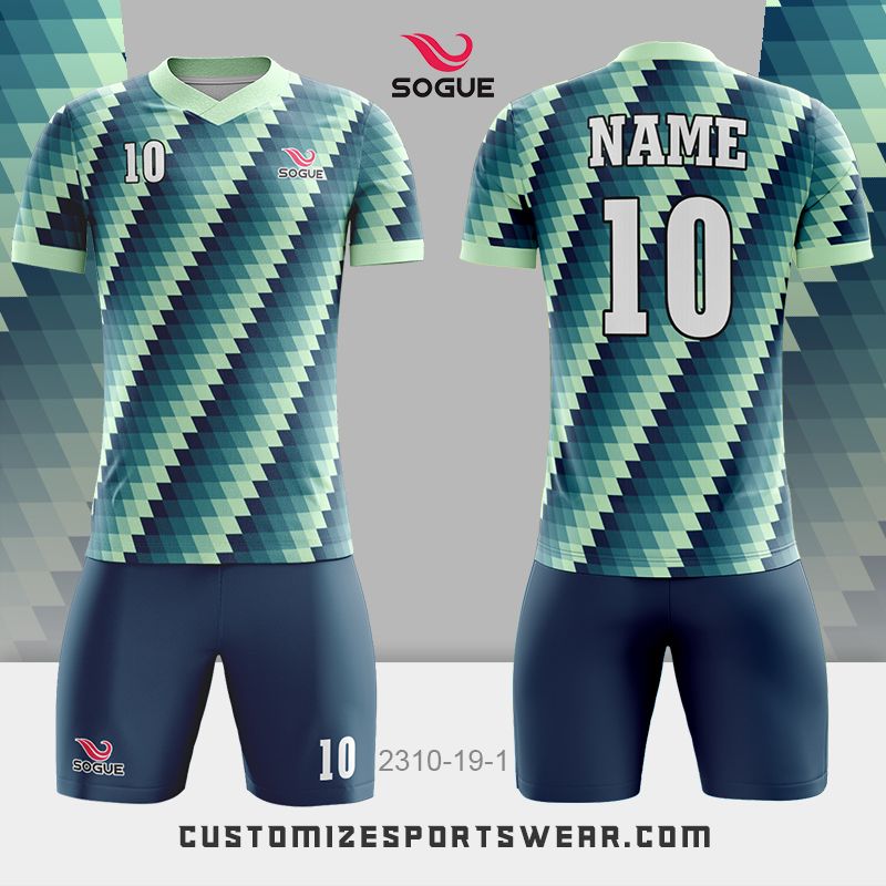 customized sublimation soccer uniform 363