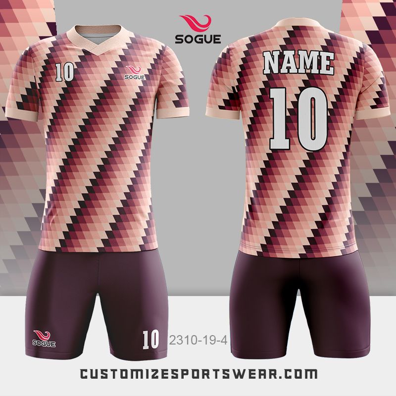 customized sublimation soccer uniform 366
