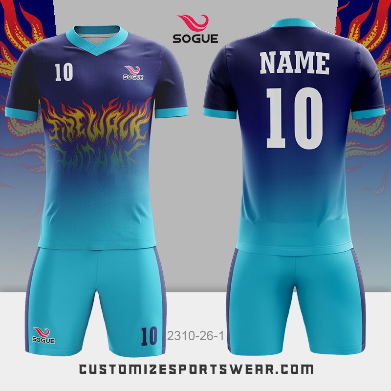 customized sublimation soccer uniform 367