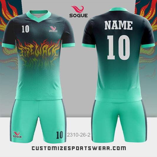 customized sublimation soccer uniform 368