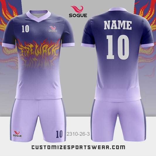 customized sublimation soccer uniform 369