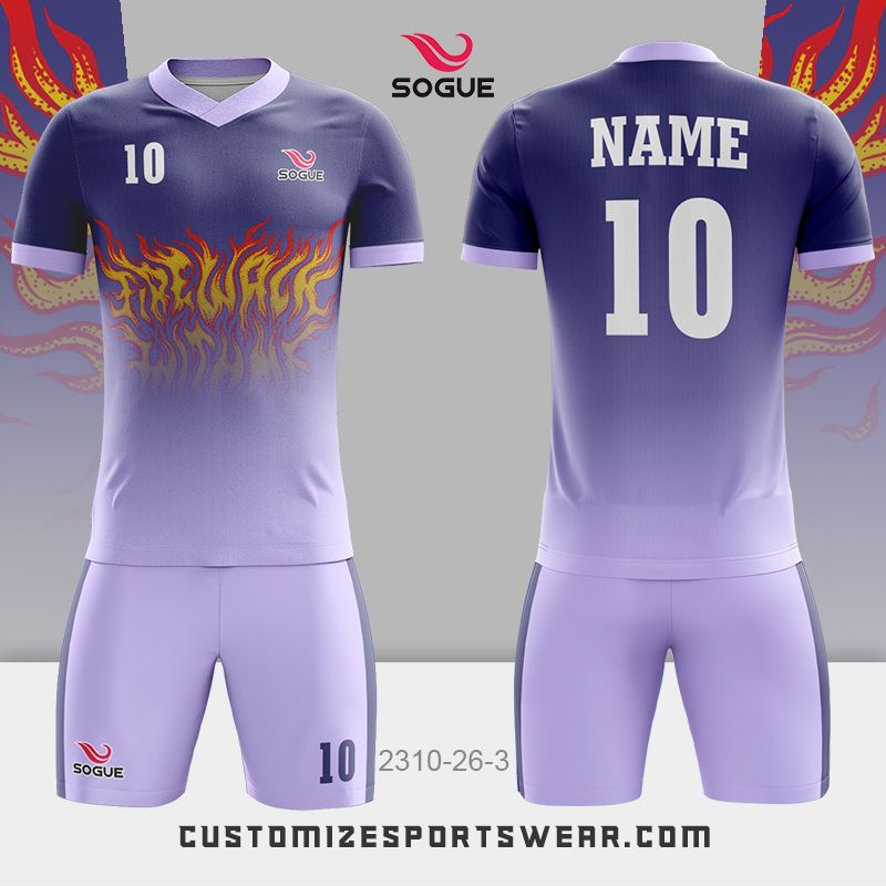 customized sublimation soccer uniform 369