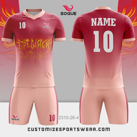 customized sublimation soccer uniform 370