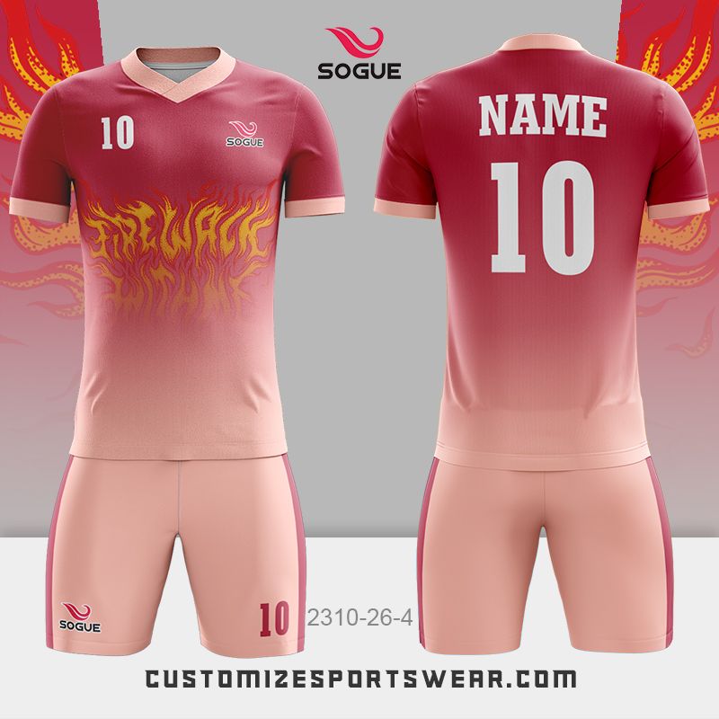 customized sublimation soccer uniform 370