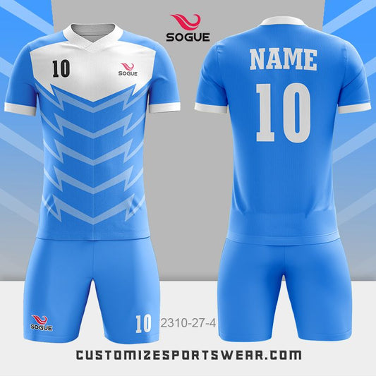 customized sublimation soccer uniform 374