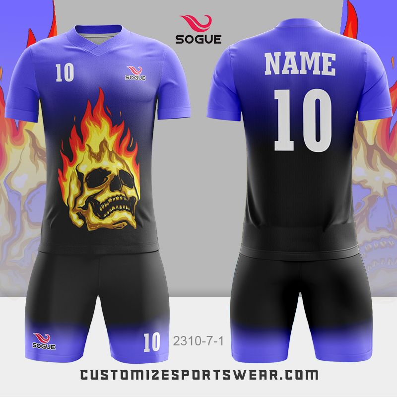 customized sublimation soccer uniform 379