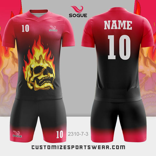 customized sublimation soccer uniform 381