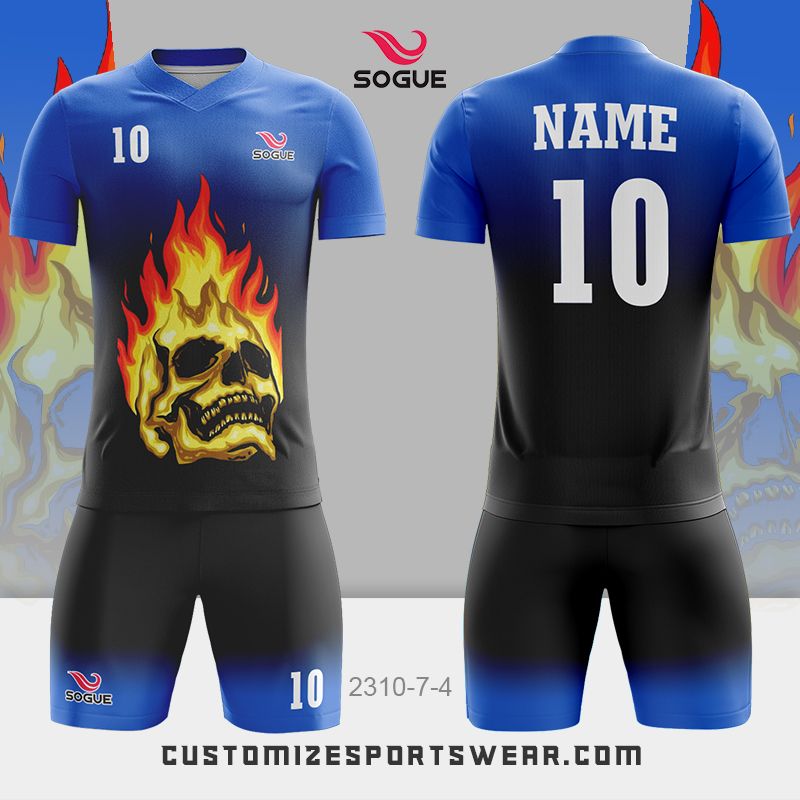 customized sublimation soccer uniform 382