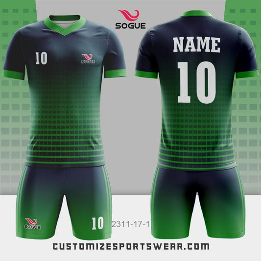 customized sublimation soccer uniform 387