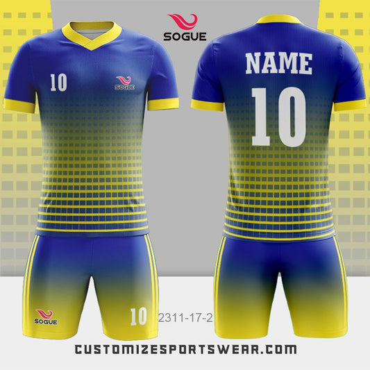 customized sublimation soccer uniform 388