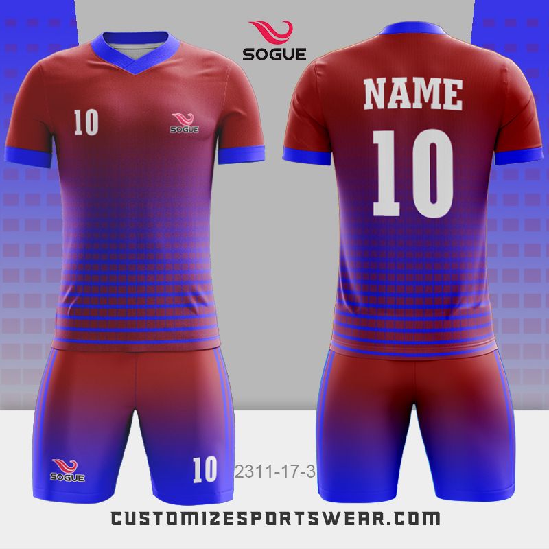 customized sublimation soccer uniform 389