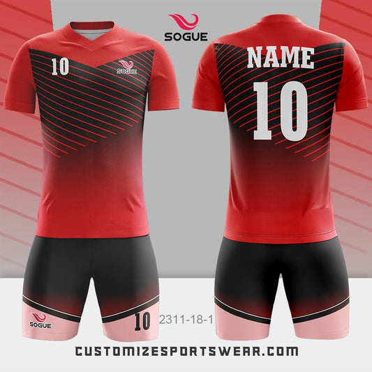 customized sublimation soccer uniform 391