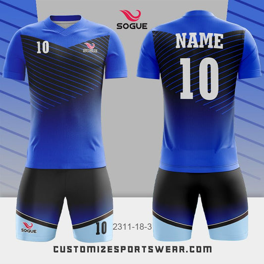 customized sublimation soccer uniform 393