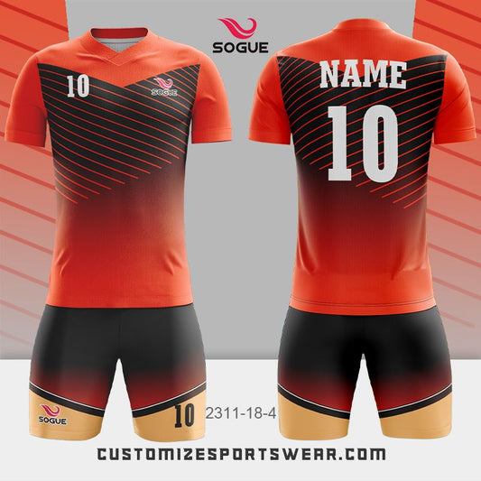 customized sublimation soccer uniform 394