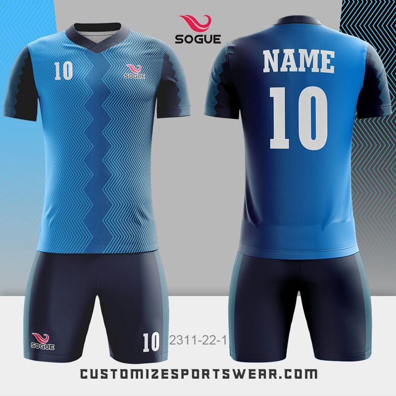 customized sublimation soccer uniform 395