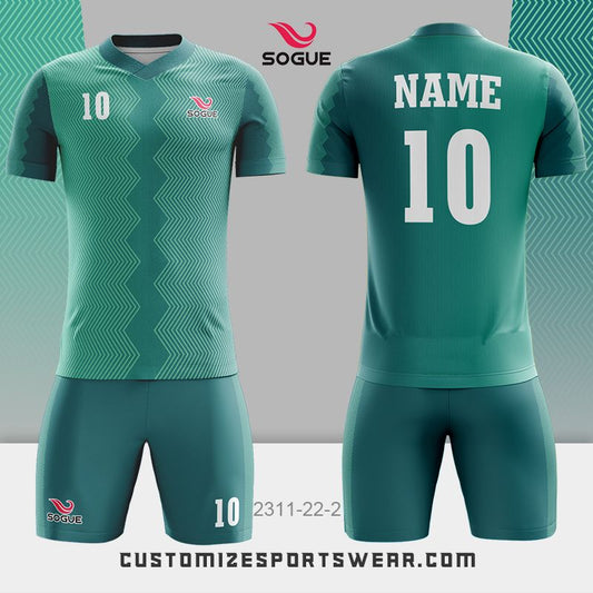 customized sublimation soccer uniform 396