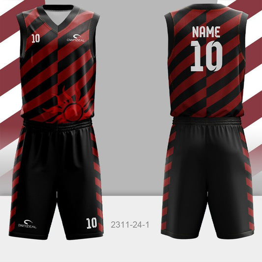 Customized Sublimation Basketball Uniform 258