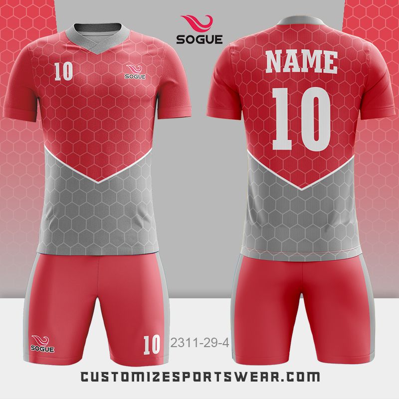 customized sublimation soccer uniform 406