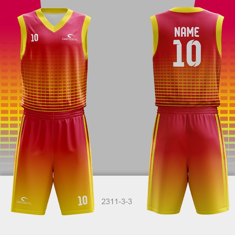 Customized Sublimation Basketball Uniform 264