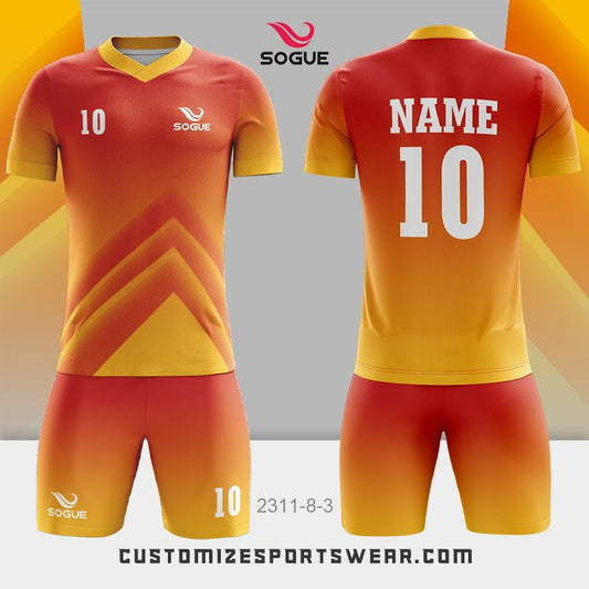 customized sublimation soccer uniform 421