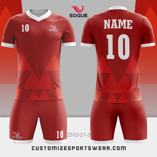customized sublimation soccer uniform 441