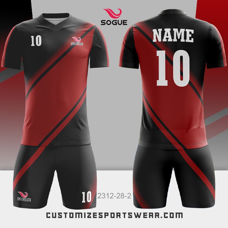 customized sublimation soccer uniform 444