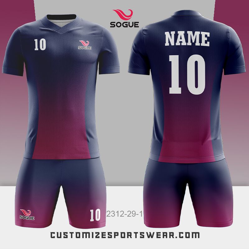 customized sublimation soccer uniform 447
