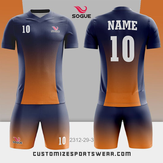 customized sublimation soccer uniform 449