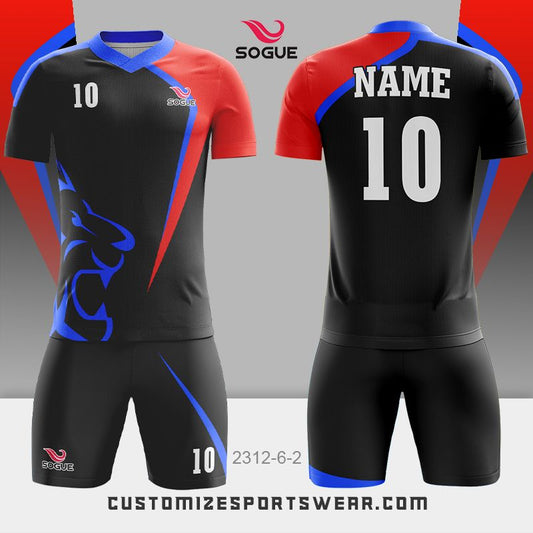 customized sublimation soccer uniform 452
