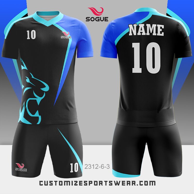 customized sublimation soccer uniform 453
