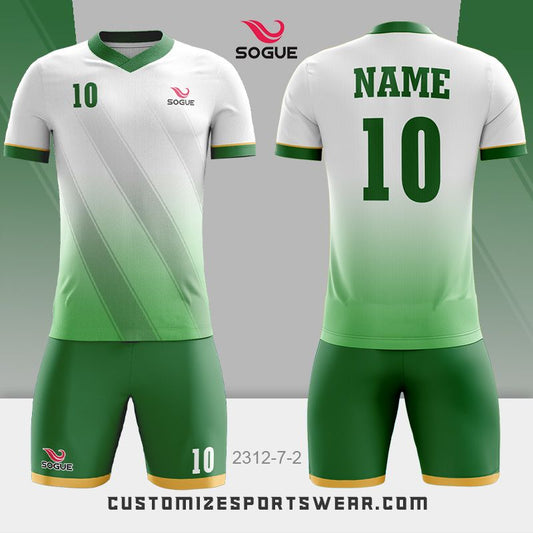 customized sublimation soccer uniform 456
