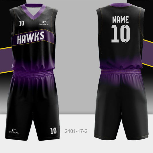 Customized Sublimation Basketball Uniform 287
