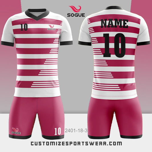 customized sublimation soccer uniform 469
