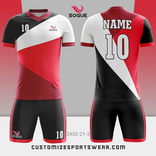 customized sublimation soccer uniform 489