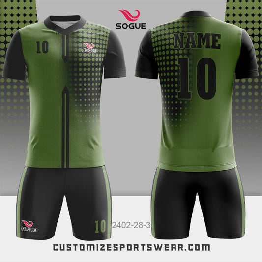 customized sublimation soccer uniform 493